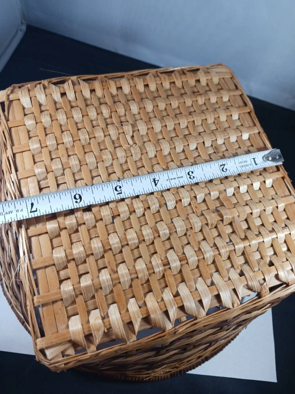 Vintage Wicker Unique Basket